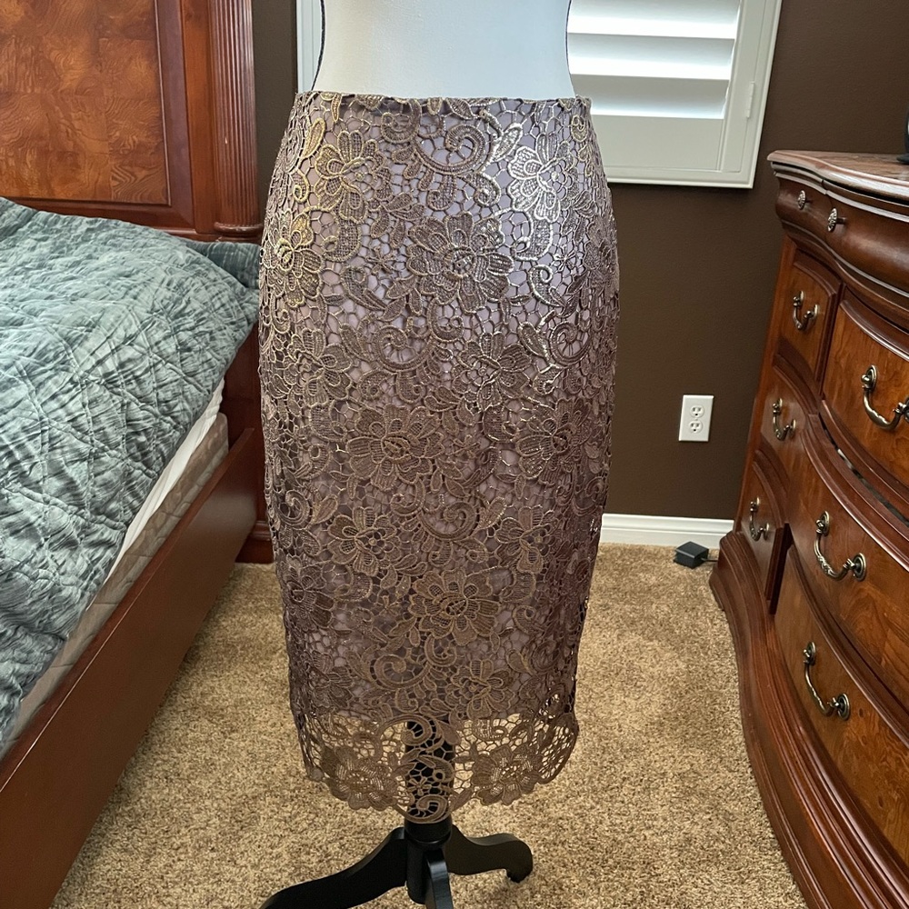 Good metallic skirt